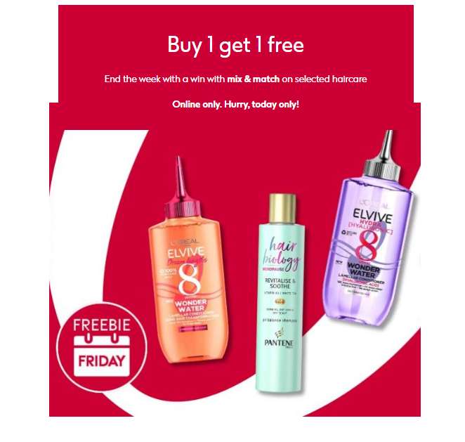 Buy 1 Get 1 Free on Selected Beauty and Haircare Products £ Click and  collect Free on £15 Spend @ Boots | hotukdeals