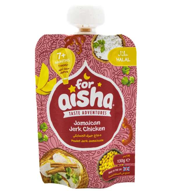 Aisha Baby Food 7m+ Pouches (BBE Dec 2023) - 39p instore @ Home Bargains, Alfreton