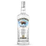Żubrówka Biała Vodka 37.5% ABV 1 Litre