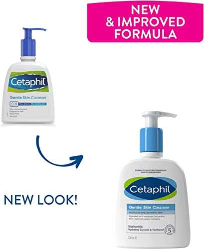 Cetaphil Gentle Skin Cleanser, 236ml, Face & Body Wash - £6.70 or £6.37 with Subscribe & Save @ Amazon