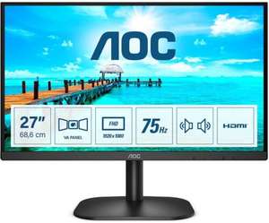 AOC 27B2AM 27" Full HD Monitor - VA, 60Hz, 4ms, Speakers, HDMI w/code sold by CCL Computers (UK Mainland)