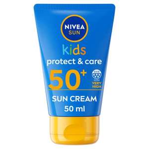 NIVEA SUN Kids Protect and Care SPF 50+ to Go Lotion (50ml) £3.60 / £3.40 s&s