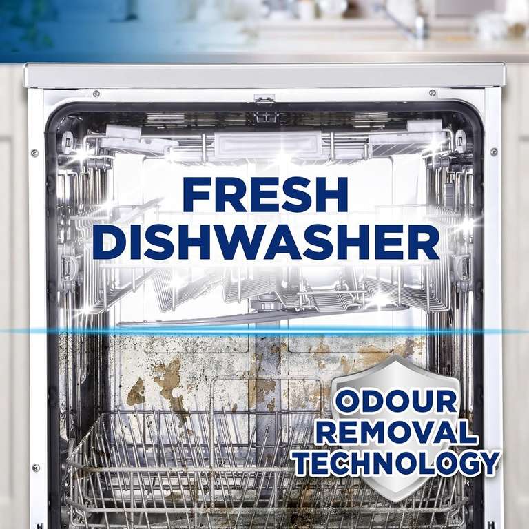 Finish Dishwasher Machine Cleaner | Original | Pack of 2, 250ml Each |Deep Cleans and Helps to prolong life of your dishwasher (S&S £4.45)
