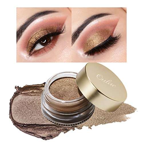Oulac Gold Eyeshadow| Highly Pigmented Cream Eyeshadow | 12g (03) My Fate 0 - Oulac Cosmetics FBA