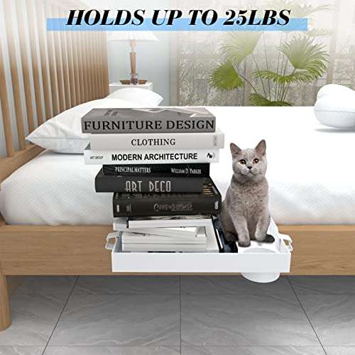 Ronlap Folding Bedside Shelf - With Voucher & Code, Sold By Duolindo FBA