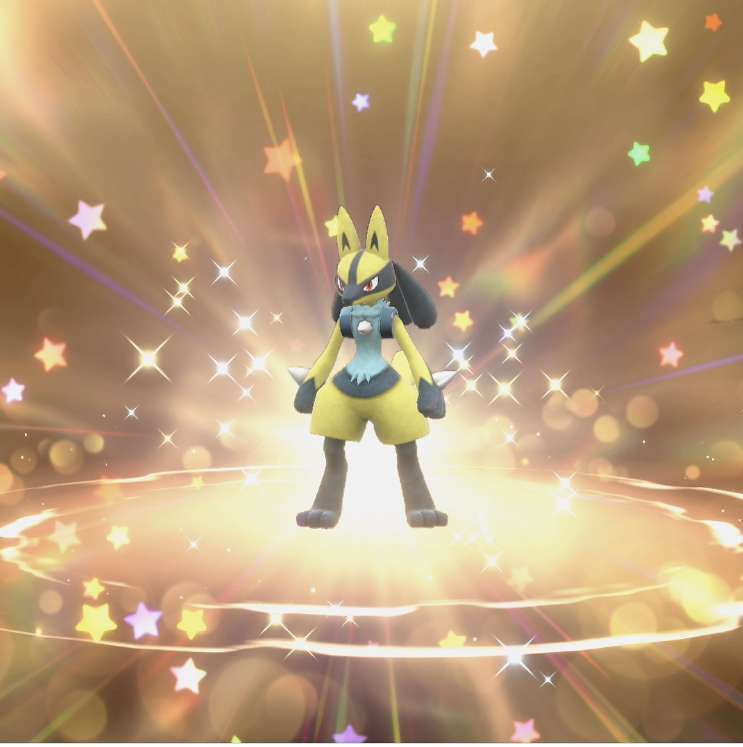 Pokemon shiny Lucario 6