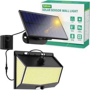 Tailcas Solar Lights Outdoor 468LED/4 Modes Solar Security Lights (with voucher) @ WILLOW-LED / FBA