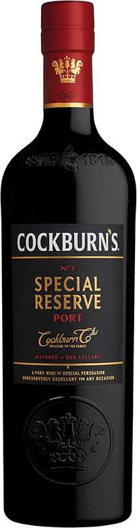 Cockburn's Special Reserve Port Wine, 75cl £8.50 / £7.65 Subscribe & Save @ Amazon