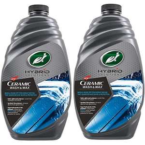 Turtle Wax Hybrid Solutions Ceramic Wash & Wax Car Shampoo 2 x 1.42L £18 Delivered (With Voucher) @ Turtle Wax Europe/Amazon