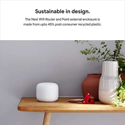 Google Nest Wifi Router, Dual-Band - Sold by: Red-Rock-UK FBA