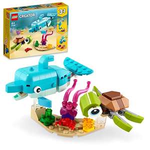 LEGO 31128 Creator 3in1 Dolphin and Turtle to Seahorse £6.30 @ Amazon