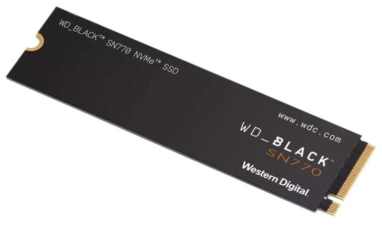 2TB - WD BLACK SN770 SSD M.2 2280 NVMe PCI-E Gen 4 Solid State Drive, up to 5150/4850 MBps R/W - £119.99 delivered @ Ebuyer