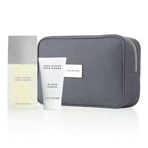 Issey Miyake L'Eau d'Issey Pour Homme Gift Set 75ml EDT + 50ml Shower Gel & wash bag £36.65 (with code) 10.5% cashback too @ Health Pharm