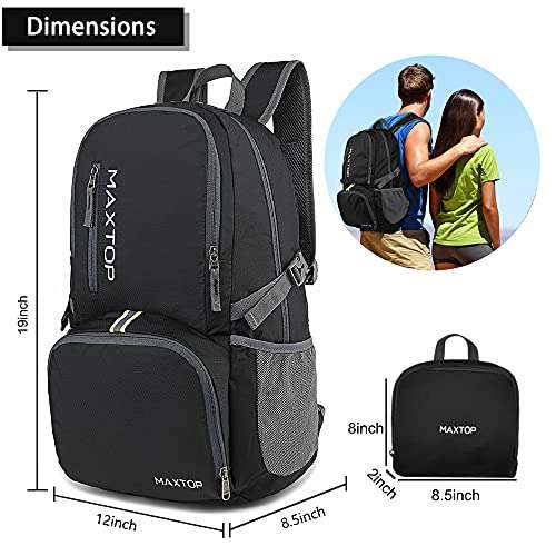MAXTOP 30L Backpack Ultra Lightweight Packable Foldable Rucksack £13.59 Dispatches from Amazon Sold by MAXTOPBAG