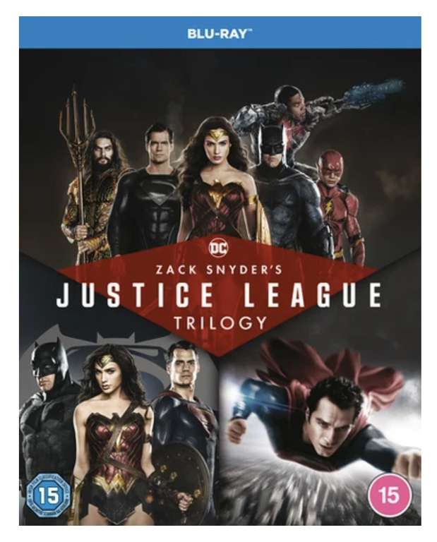 Zack Snyder's Justice League Trilogy Blu-ray (Used) - Free Click & Collect
