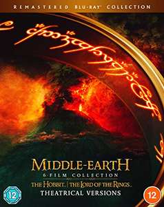 Middle-earth: 6-films Remastered Blu-ray - £27.99 @ Amazon