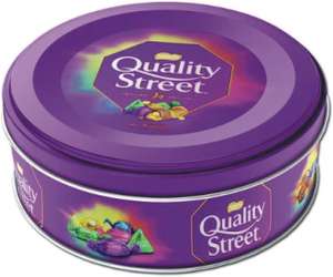 Quality Street Tin 410g / Quality Street Pouch 382g (BBE Jan 2024) instore at Harlow