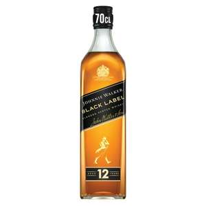Johnnie Walker Black Label 12 Year Old Blended Scotch Whisky 70cl (Nectar Price)