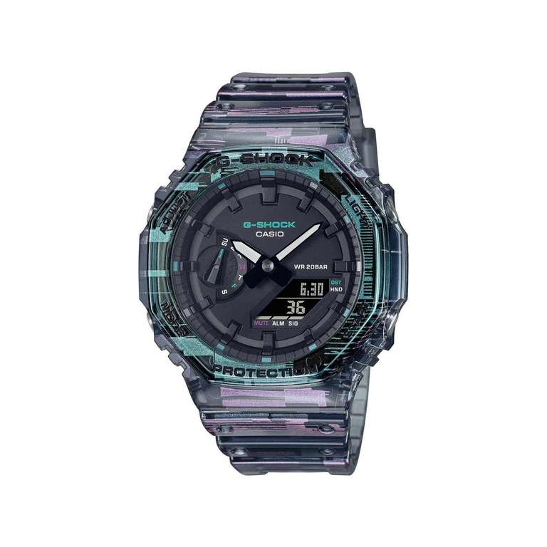 G-Shock GA-2100NN-1AER ‘Digital Glitch’ Casioak watch £69.50 @ Casio