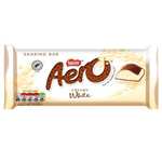 White and Caramel Aero 90g - 3 for £1 Farmfoods, Bellevale