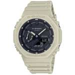 Men's Casioak Cream Watch GA-2100-5AER - Hillier Jewellers £59.00 + £3.95 Delivery