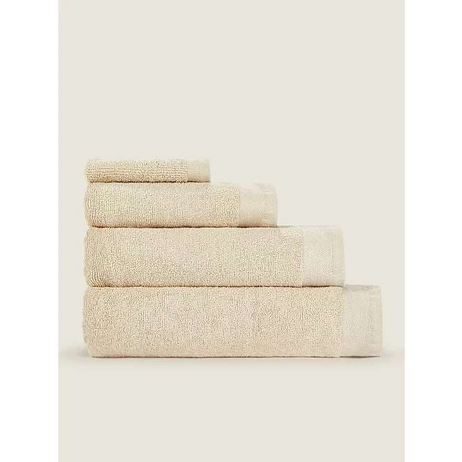 Cotton Towels : Lagoon-Natural-Pink-Charcoal : Hand Towel £1.75/Bath Towel £3/Bath Sheet £5 ( free C&C ) @ Asda
