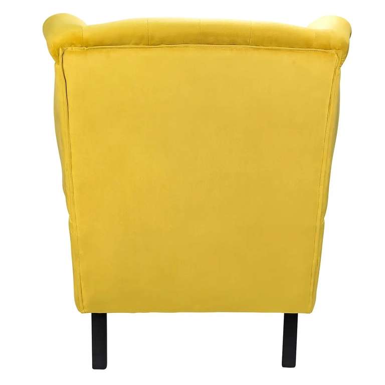 Chester Wingback Armchair, Mustard - £137 / £123.30 with Newsletter Signup code - Delivered @ Homebase