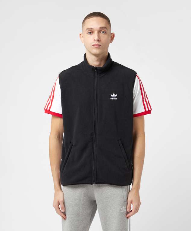 Adidas Originals 3-Stripes Fleece Vest £20 with student code + £3.99 delivery @ Scotts