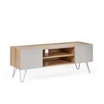 Penelope Dove Grey Hairpin TV Stand - £64.50 + Free Delivery - @ Dunelm