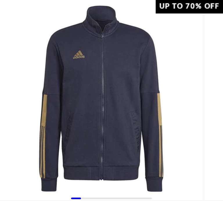 Adidas Tiro AD Jacket Mens - Shadow Navy - £15 + £4.99 delivery/£4.99 collection @ SportDirect