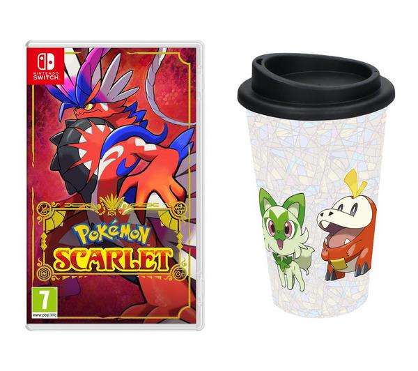 Nintendo Switch: Pokémon Scarlet / Violet & Pokémon Coffee To Go Cup Bundle £39.99 with code @ Currys