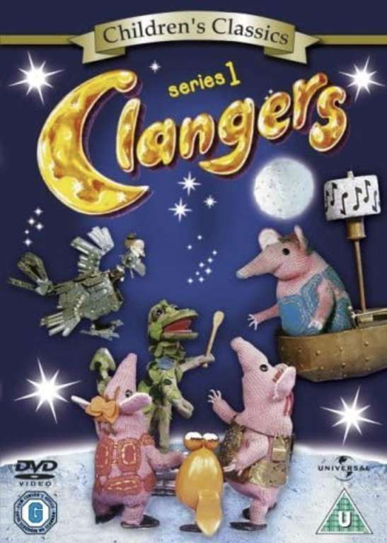 The Clangers series 1 and 2 DVDs (used) - £5.16 with code @ World of Books