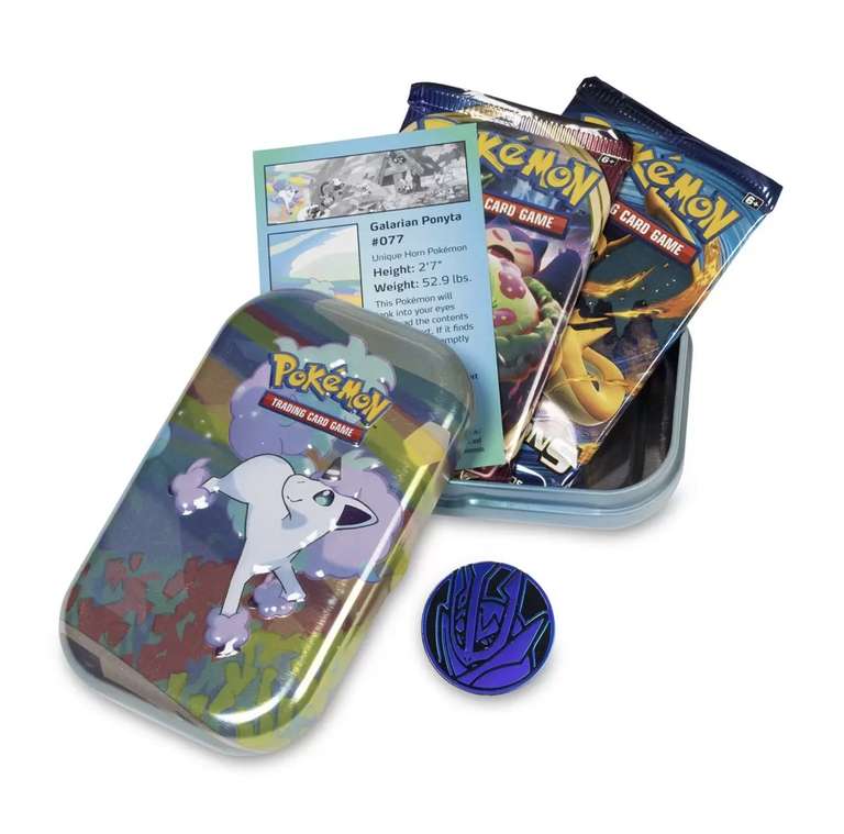 Pokémon 5 Pack Mini Tins with 4 Collector Cards, Assortment of 3 £34.99 @ Costco