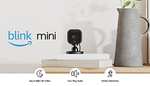 Blink Mini | Indoor plug-in pet security camera, 1080p HD day and night video, 2 cameras (Black)