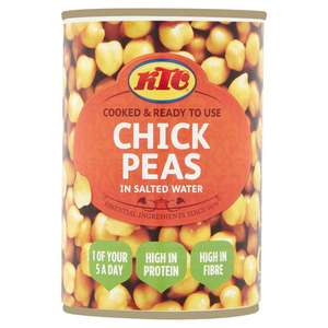 KTC Chick Peas Tin 400g - 45p (Nectar Price) @ Sainsbury's