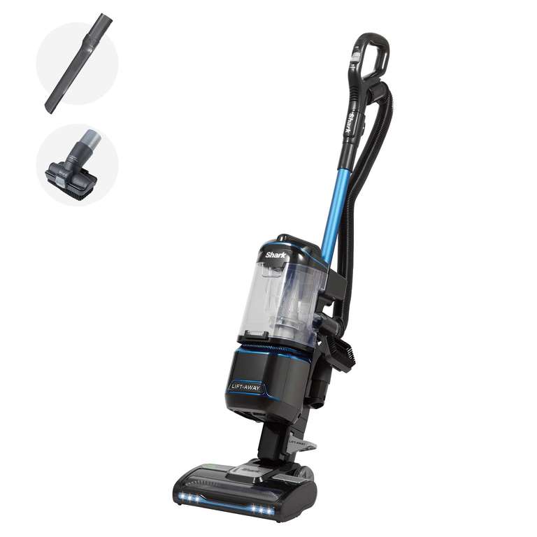 Shark portable Lift-Away Upright Vacuum Cleaner [NV602UK] Anti-Allergen, Blue