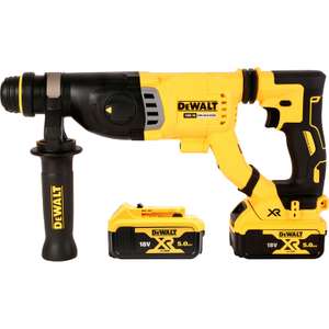 DeWalt DCH263P2-GB 18V XR Brushless SDS+ Rotary Hammer 2 x 5.0Ah - £225 with code @ Toolstation