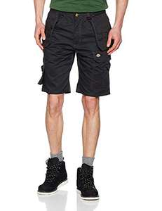 Dickies - Shorts for Men, Redhawk Pro Shorts, Regular Fit 32W Black £23.36 @ amazon free delivery with prime