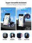 TOPK Mobile Phone Holder Car Dashboard & Windscreen for Universal Cars 360° Rotatable - £7.69 with Voucher @ TOPKDirect / FB Amazon