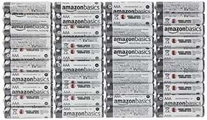 Amazon Basics AAA Alkaline Batteries, Industrial Triple A, 5-Year Shelf Life, 40-Pack £7.63