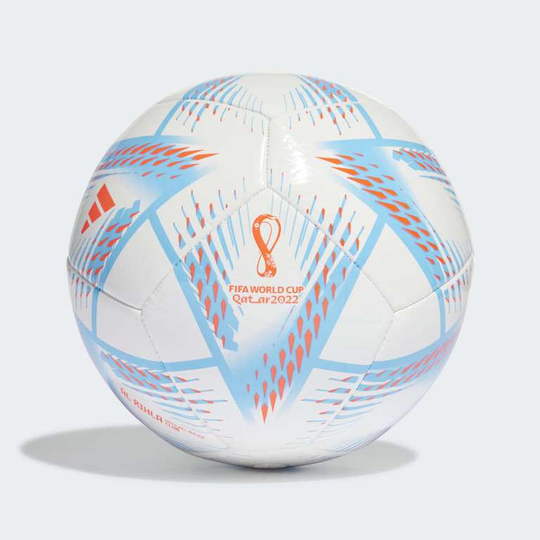 Al Rihla Football - White / Pantone / Solar Red £13 (Free Delivery For Members) @ Adidas