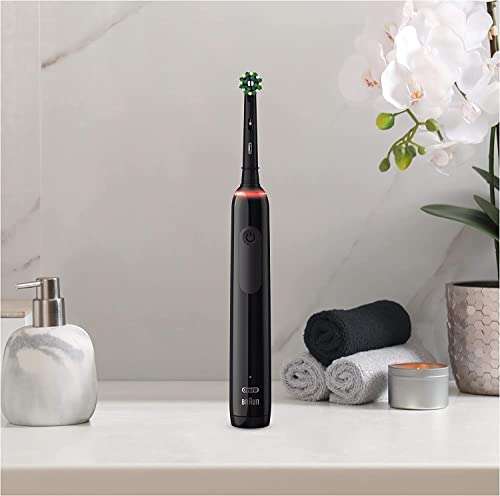 Oral-B Pro 3 3500 Black Electric Toothbrush (+Travel Case) £38.15 @ Amazon