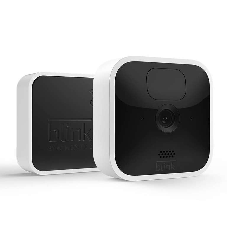 Blink Indoor | Wireless, HD security camera with two-year battery life, motion detection, two-way audio, Alexa enabled