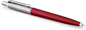 Parker Jotter Originals Ballpoint Pen | Classic Red Finish | Medium Point | Blue Ink £5.22 @ Amazon
