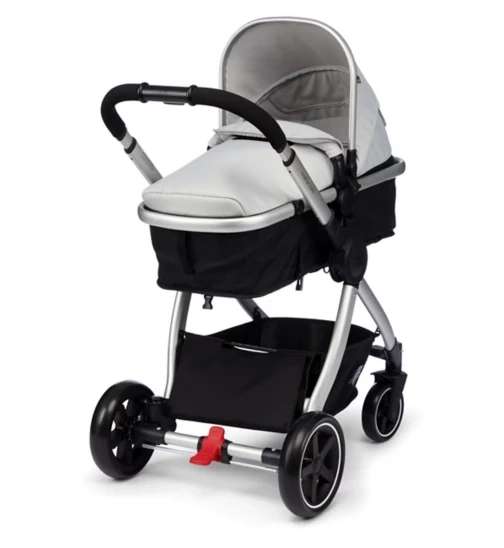 Mothercare 4-Wheel Journey Travel System - Grey/Brushed Silver (with code)