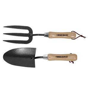 Garden Hand Trowel & Fork Set - with Code - Free Click & Collect