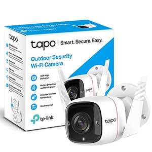 TP-Link Tapo C310 Outdoor Security Camera, Built-in Siren with Night Vision, 2-way Audio, SD Storage £36.29 @ Amazon