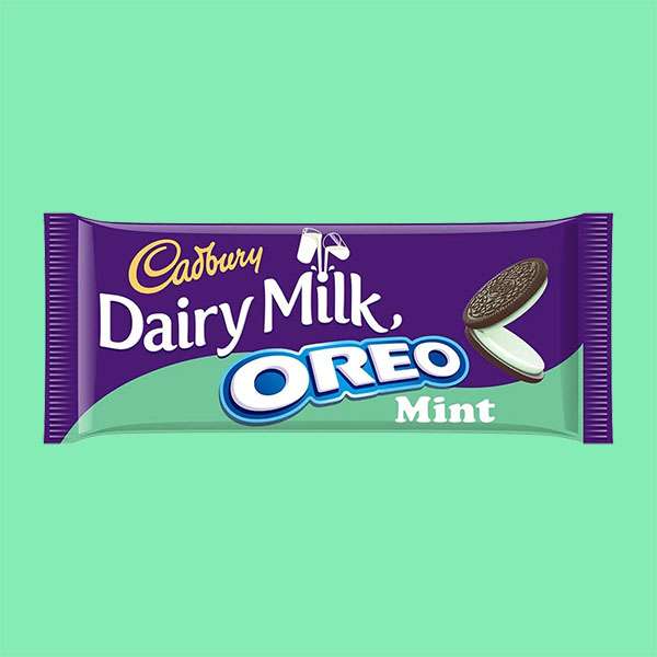 17 X CADBURY DAIRY MILK OREO Mint Flavour 120G BARS Best Before 03/11/2021 £8 at Yankee Bundles