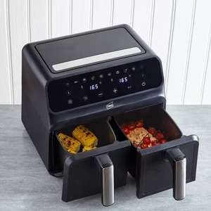 Black 8.5L Electric Digital 2 Drawer Dual Zone Air Fryer sold and delivered by Neo Direct