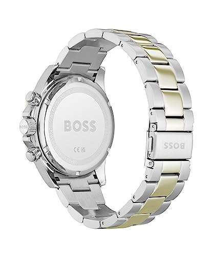 BOSS Chronograph Quartz Watch for Men with Two-Tone Stainless Steel Bracelet £239.40 @ Amazon